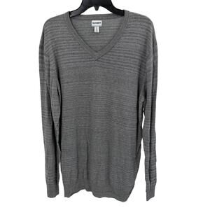 Old‎ Navy Gray Knit Sweater - XL Tall, Cotton Blend